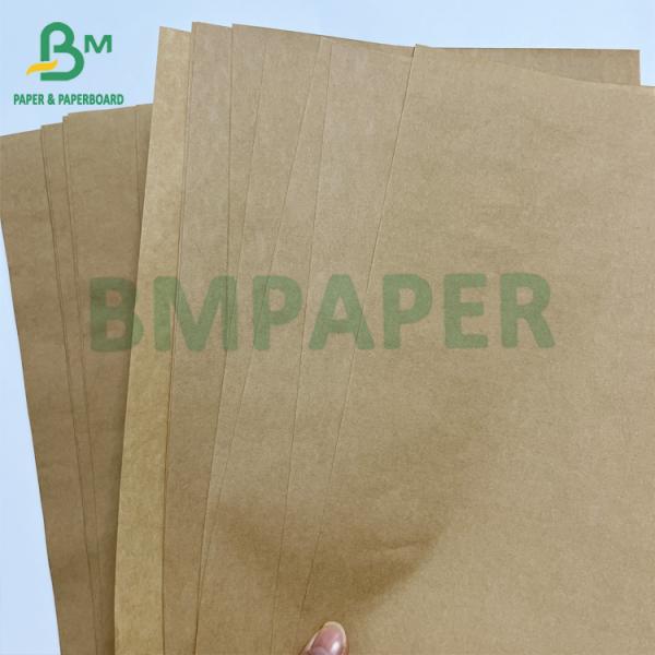 Recyclable 65 - 150 GSM Brown Extensible Carrie Bag Paper Roll