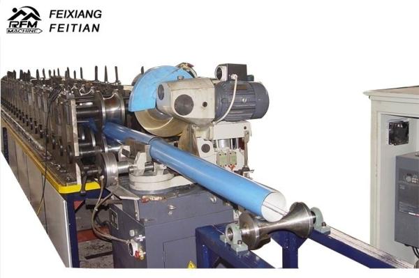 Quality 15m/Min Speed Round Pipe Making Machine , PLC Control Square Tube Making Machine for sale