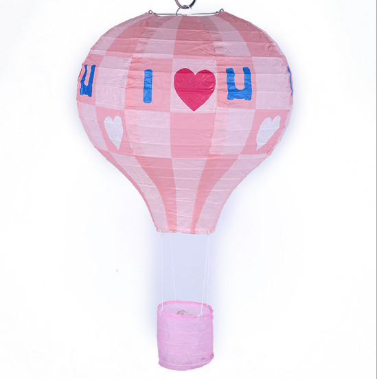Paper export hot air balloon room bedroom decoration ornaments supplies wedding arrangements Proposal props wholesale