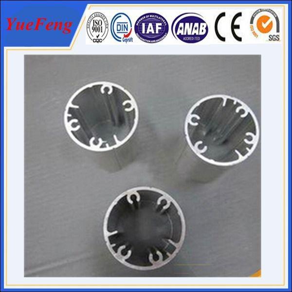 Quality clear anodized aluminum profile round aluminium extrusion, aluminium price per kg factory for sale