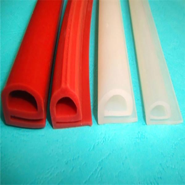 Quality Electrically Insulating Silicone Seal Strip Customized Extruded Profiles for sale