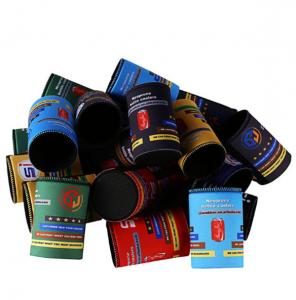 China Promotional Top Quality Custom Neoprene Can Cooler Stubby Holder.Dia 7.5*11cm. 5mm SBR material. on sale