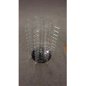 Buy cheap Custom Acrylic Tile Display Racks, Polishing Counter Top Display Rack product