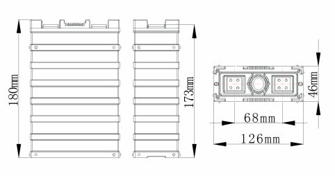lifepo4 batteries for electrical car 48v battery pack
