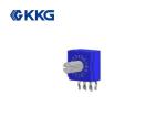 ISO9001 Binary Coded Rotary Switch Pcb Mount With Circuit Control