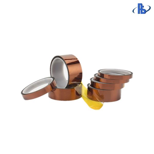 Smooth Surface High Temperature Insulation Tape , Polyimide Film Adhesive Tape