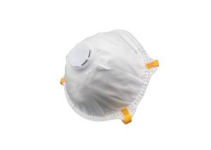 Disposable FFP1V Anti Dust Mask Adjustable Nose Clip For Secure Seal