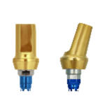 click to enlarge Biomet 3i Certain® Titanium Angled Abutment Compatible NP 3.4mm/ RP 4.1mm/ WP 5.0mm -- 15°/25° Degree