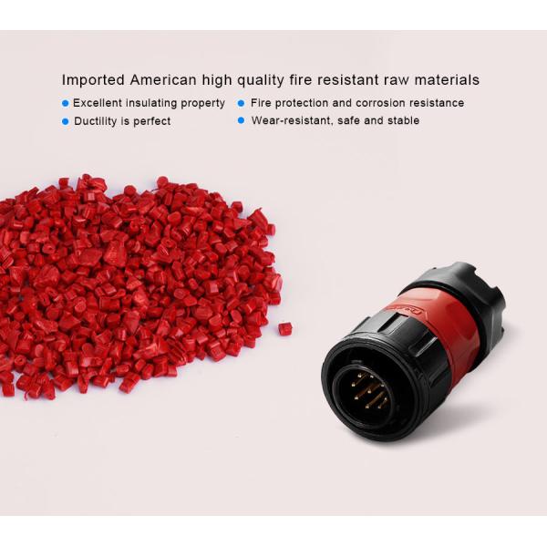 Light Weight M20 2/3/4/5/7/9/12Pins Soldering Cable Male Female Pin Connector