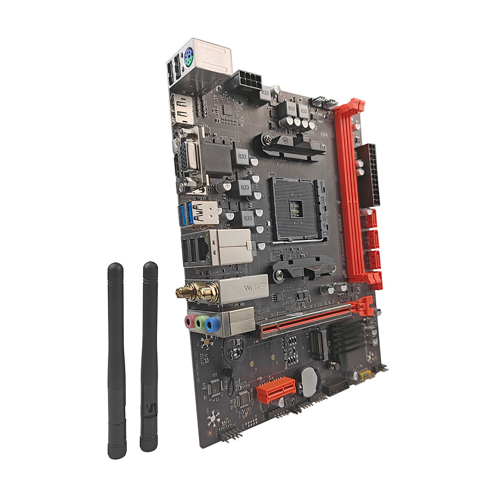 PCWINMAX Brand New B450 AM4 DDR4 Wifi SATA 6GB/S VGA HD DP Output Micro ATX Motherboard