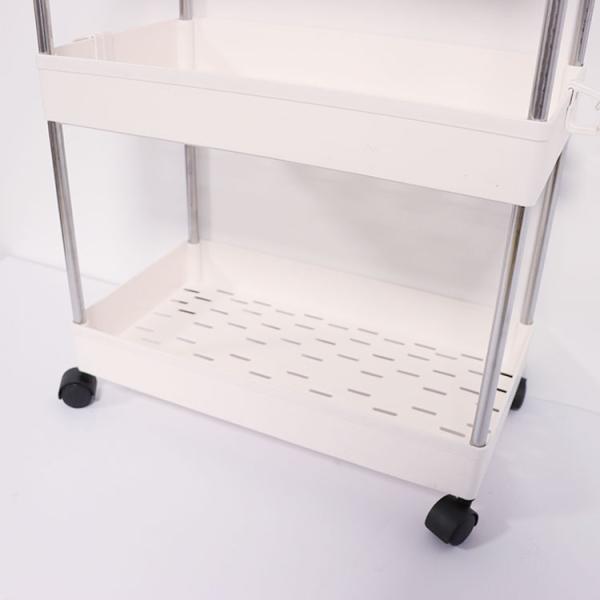 4 Tier Slim Kitchen Trolley Rack for Vegetable reusable lightweight Easy to install