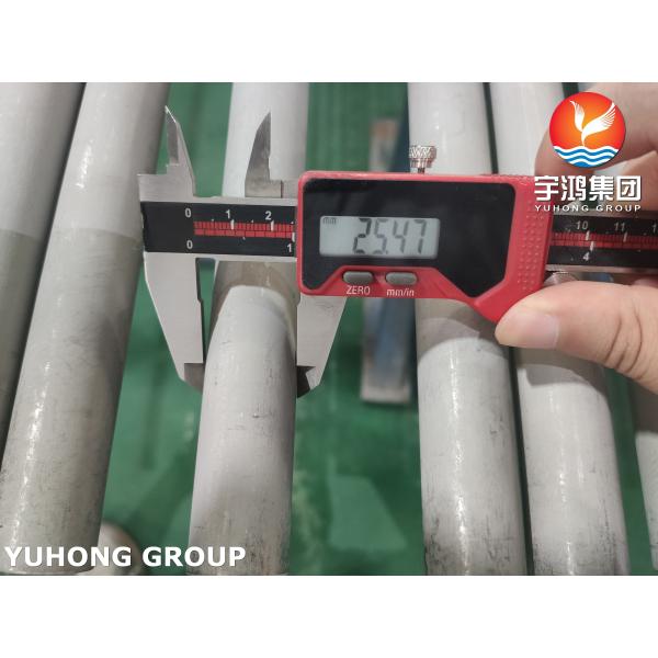 Stainless Steel Heat Exchanger Tube ASTM A213 TP316 100% Hydrostatic Test And Eddy Current Test