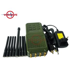 5.8G 8 Channels Wifi Signal Jammer Good Cooling System 5725 - 5850MHz