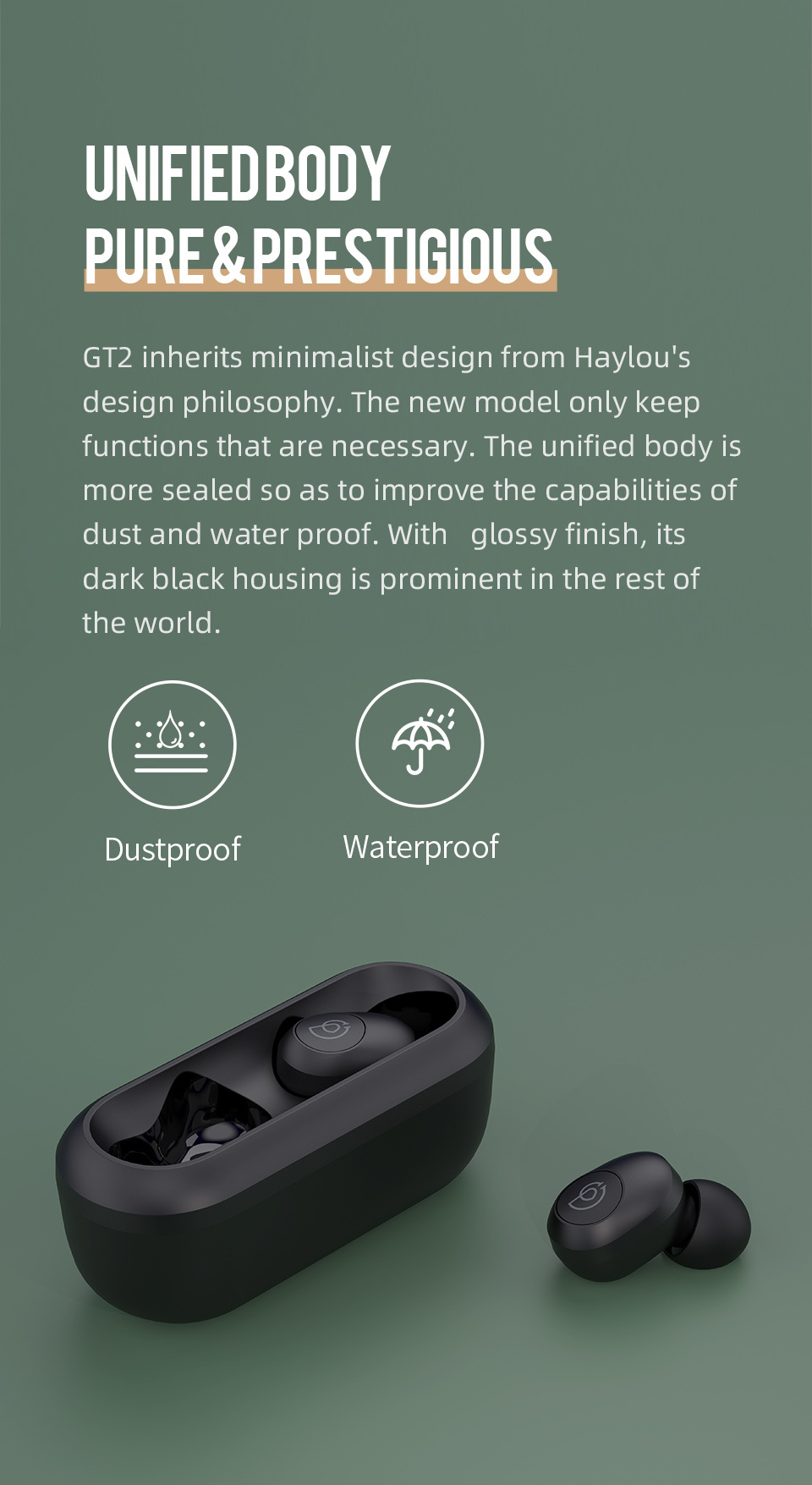 3D Stereo Bluetooth Earphones Automatic Pairing Mini Tws Wireless Earbuds (with Built-in Cable charging Case)