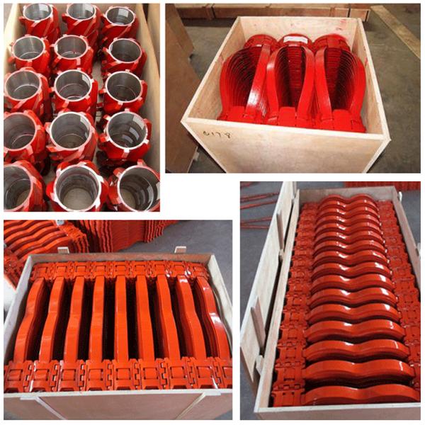 Cementing tool Solid Rigid Spiral Vane Centralizer With High Performance