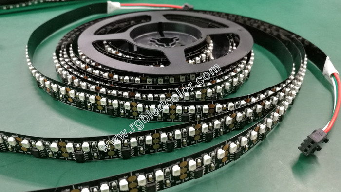 5v 3528 program control green single color led strip 144led