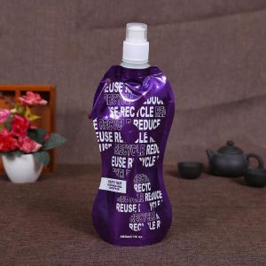 Jelly Standing Up Bjuice Pouch Bags Aluminum Foil With Suction Nozzle