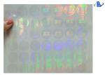 Transparent Hologram Security Labels Design Custom Printing Logo Waterproof
