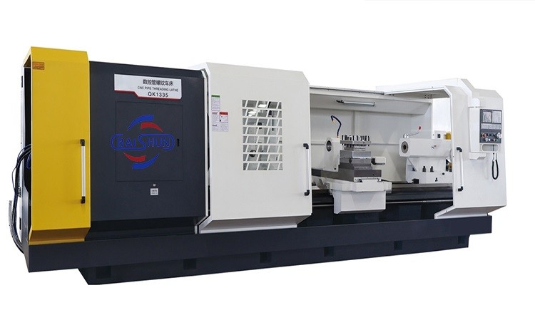 QK1353 Metal CNC Lathe Automation Pipe Threading Lathe