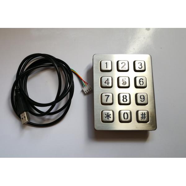 150mA Dot Matrix Embedded Mechanical Keyboard 12 Keys