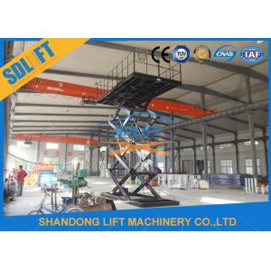 Buy cheap Customized 380V 3T 5m Stationary Hydraulic Scissor Lift product