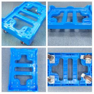 China Plastic Dolly Cart Industrial-Grade For Warehouses – 50kg Load, Compatible With Plastic Boxes on sale