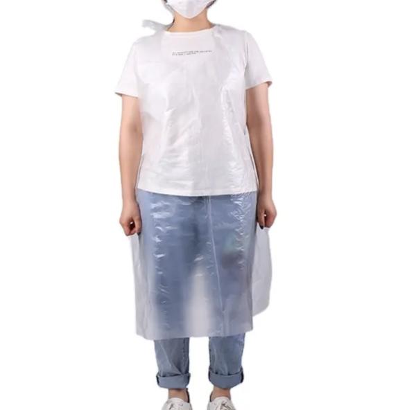 Quality Waterproof Disposable HDPE LDPE Plastic apron for adults Customized disposable plastic apron for sale