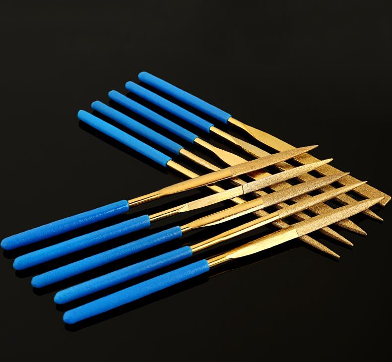 10PCS Mini Diamond Needle File