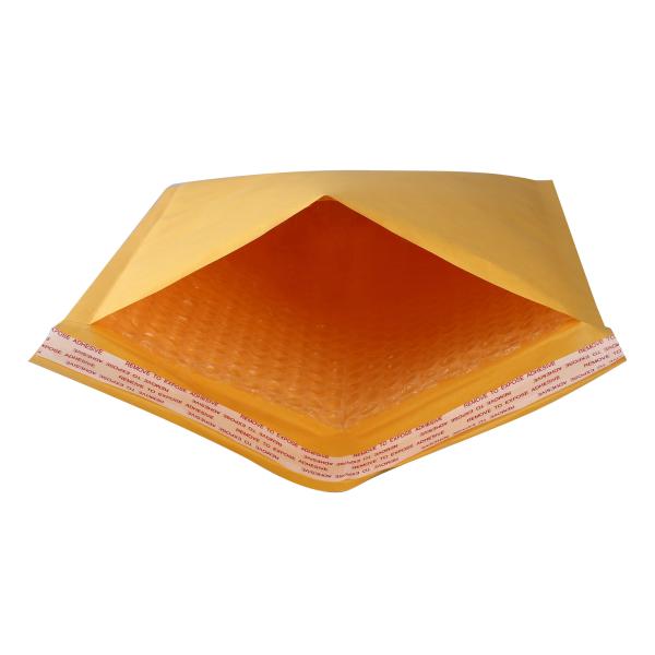 Quality 3 Seams Recycled Self-adhesive Kraft Bubble Mailer Packing Envelopes for sale