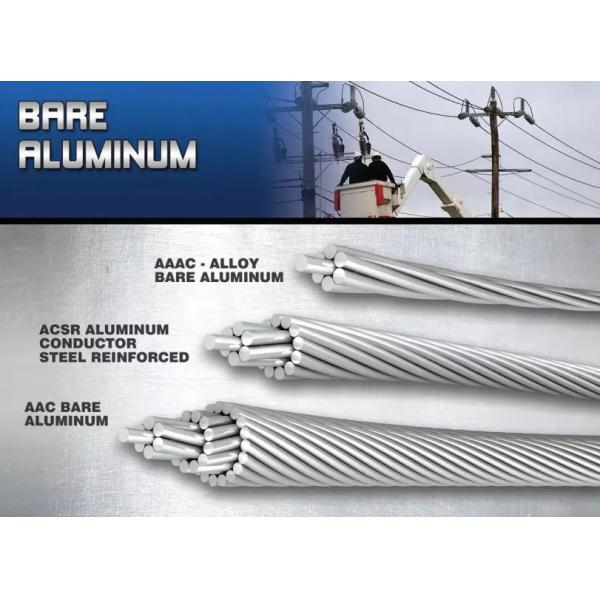 Low Voltage Bare Conductor Aaac Wire All Aluminium Alloy Conductor 100mm2