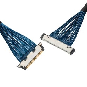 Buy cheap 0.4mm Pitch Coaxial Cable Connector ROHS IPEX Micro Coaxial Cable 20380-R30T-06 To 20345-30T-32R product