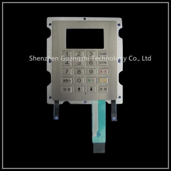 Quality 4 * 5 Matrix Metal Numeric Keypad Customized Font For Fuel Dispenser for sale