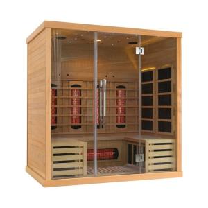 Buy cheap High Tech Health Digital Controller Far Infrared Sauna Room 2700W 4 Person product