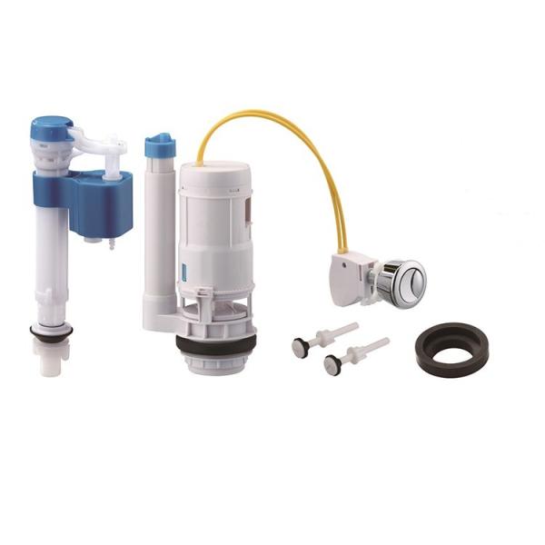 Quality 2.5L/s Flushing Speed Dual Flush Valves For Bathroom Toilet Tank Cistern Accessories for sale