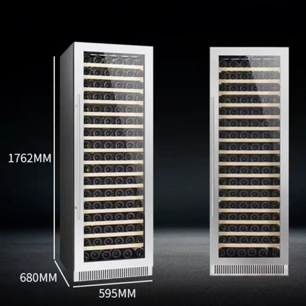 High Quality 185 Pack Single Temperature Red Wine Refrigerated Display Freezer