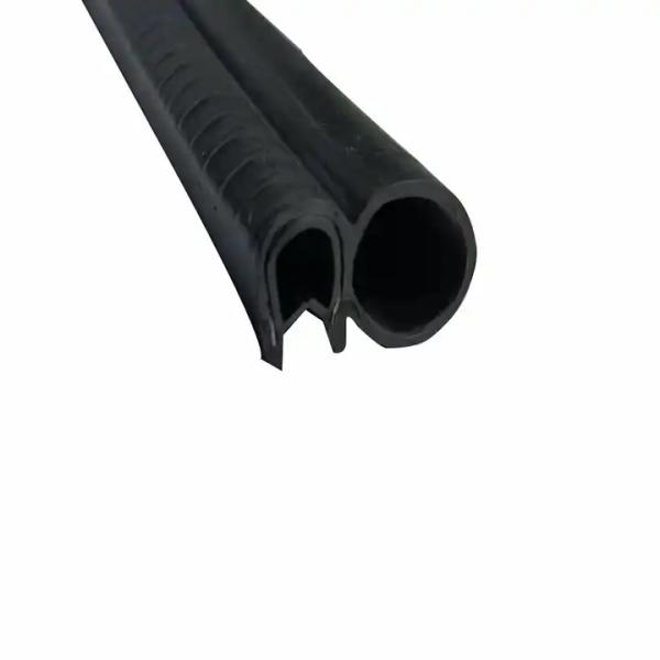 65±5 Hardness Foam EPDM Rubber Strip Seal for Bottom Edge of Customized Weather Glass