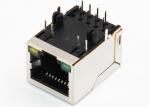 THT Soldering Right Angle RJ45 8 Pin Connector Tab Down For PC Mainboard