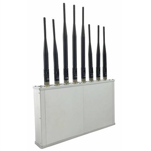 Quality 6 Bands Desktop 20m 6W Cell Phone Blocking Device for sale