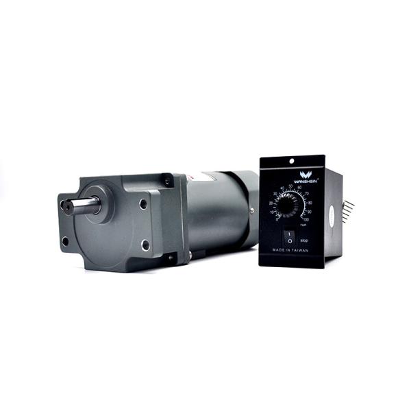 Quality Wanshsin 25W Electromagnetic Brake Motor Variable Speed Gear Reduction Motor for sale