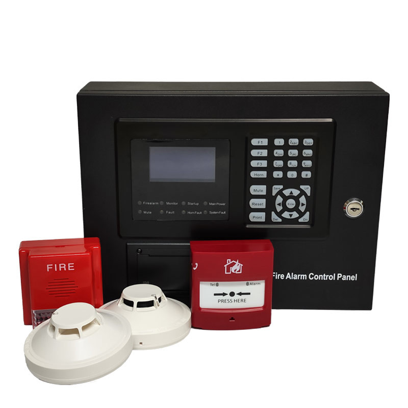 Non Polarity 2 Wired Intelligent Addressable Smoke Detector Alarm Control System