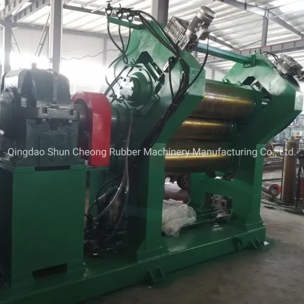 Three Rollers Rubber Calender, Calender Roll Mill, Rubber Calender