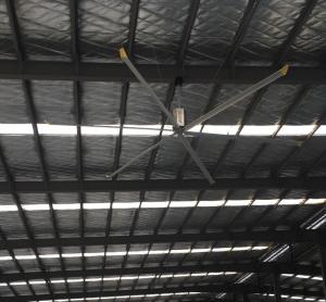 Buy cheap Pmsm high volume Pole Mounted HVLS Fan product