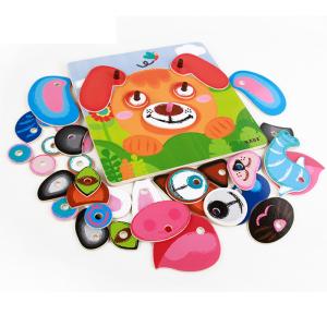 China Funny 3D Custom Photo Jigsaw Puzzle Cartoon Patterned Childrens Playing on sale