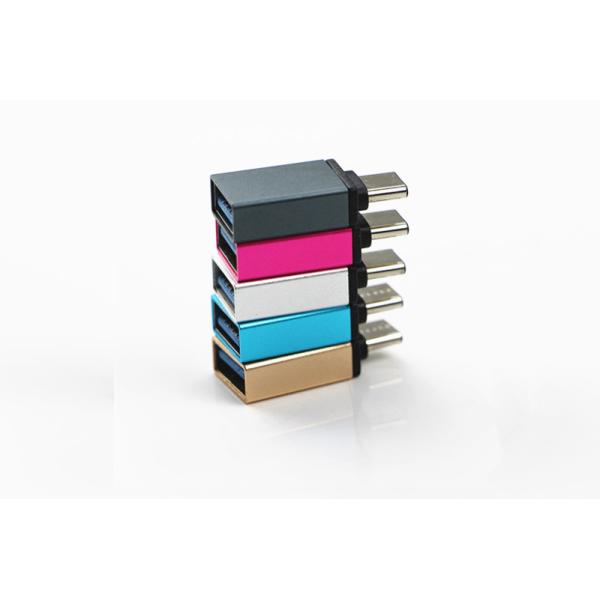 New Ultra Short Micro USB to Type-C Connector OTG Mini USB Adapter for Smartphone