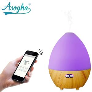 Buy cheap Bluetooth &amp; App Audio Ultrasonic Cool Mist Humidifier Egg Shape With Colorful Lights product