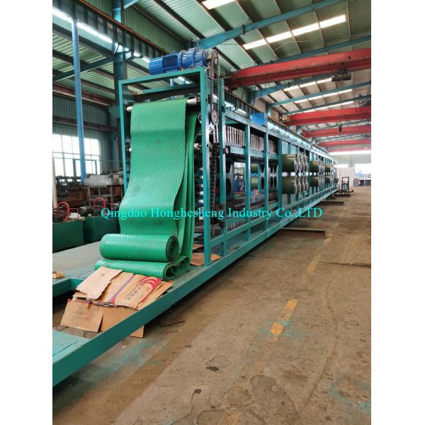 Stainless Steel Mesh Rubber Sheet Cooling Machine Hang Rod Type