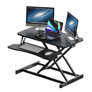 China Stainless Steel Standing Folding Lift Table Adjustable Height Office Computer Desk on sale