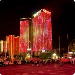LED mesh screen street building bridge landscape lighting DMX/SPI waterproof