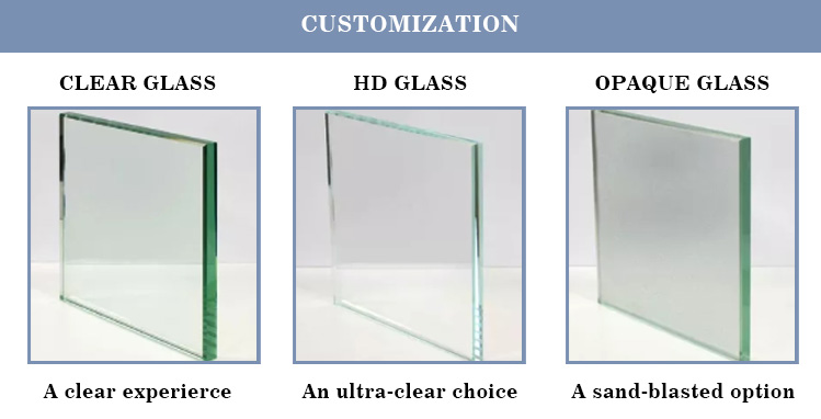 Clear Glass Circular Polarizing Filter CCTV Camera Polarizer Lens