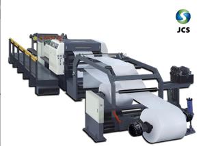 Buy cheap Servo Control Corrugated Box Making Machine , Rotary Knife Roll Paper Sheet Cutter product